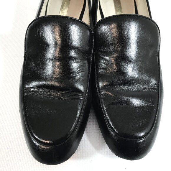 Louise et Cie Black Leather Loafers Women Sz 7, EU Sz 37 - Picture 6 of 12